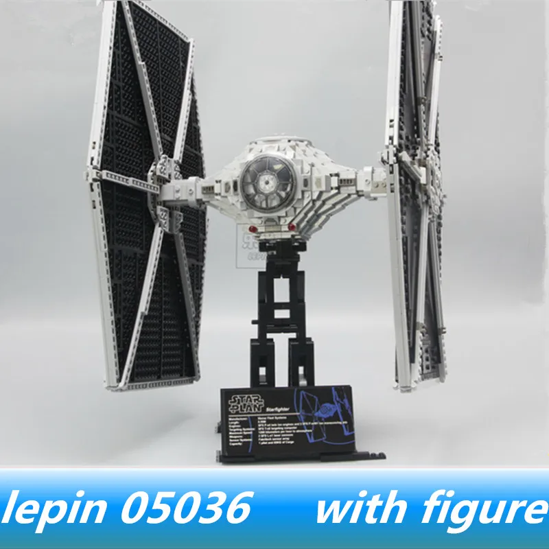 

Lepin 05036 lepin Star Wars Tie Fighter Compatible legoing starwars Tie Fighter Legoing 75095 Building Blocks Toys for child