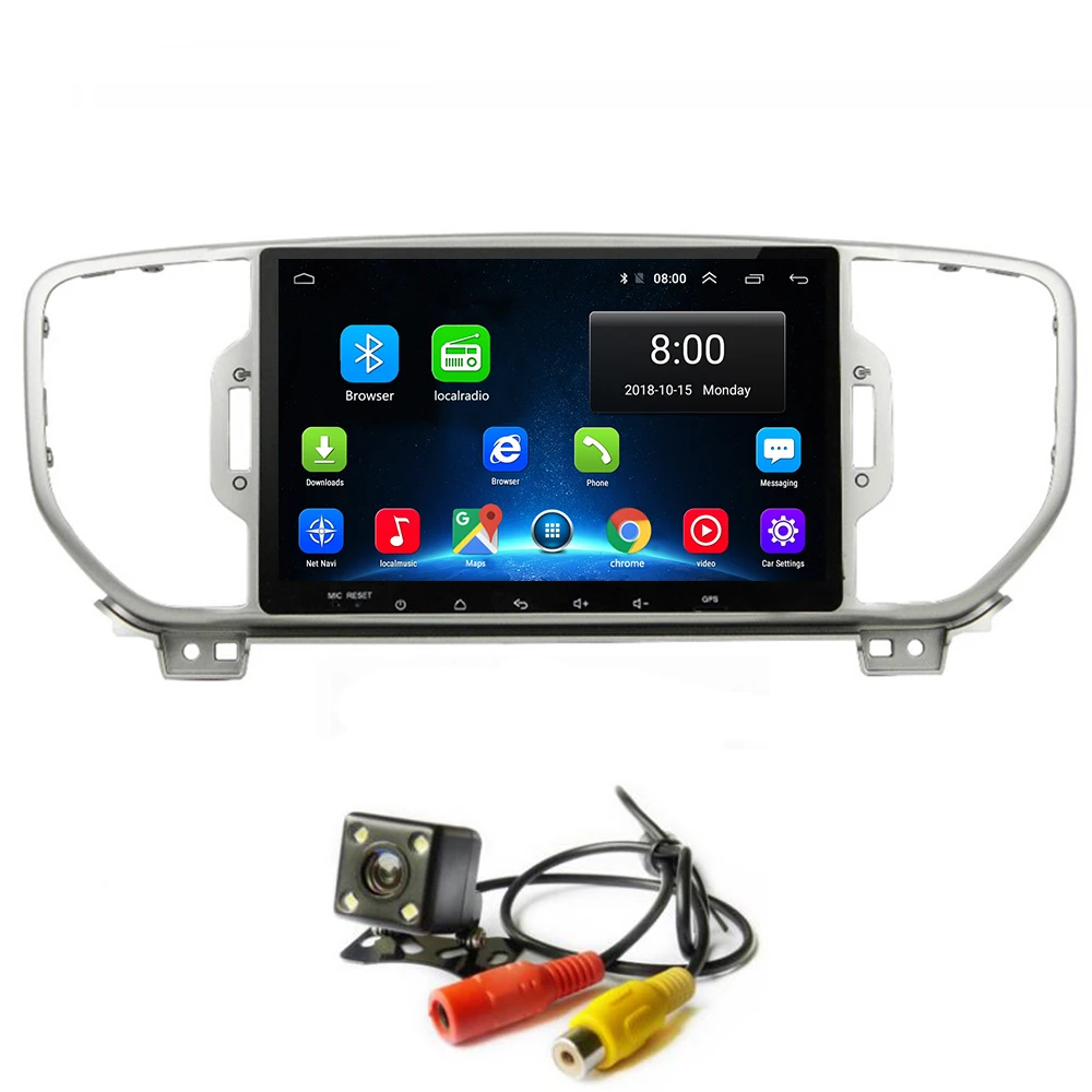 

Android 8.1 Car Stereo GPS Radio Player for Kia Spotage 2016 2017 KX5 Head Unit Wifi Bluetooth Auto Steering Wheel