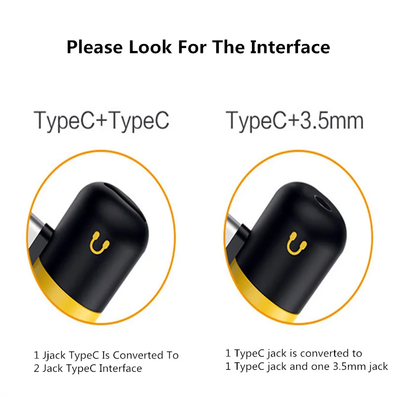 Type C To 3.5mm Jack Headphones Adapter Fast Charging Adapt Play Music Audio Earphone Type C USB C Cable For Xiaomi Mi8 Adapter