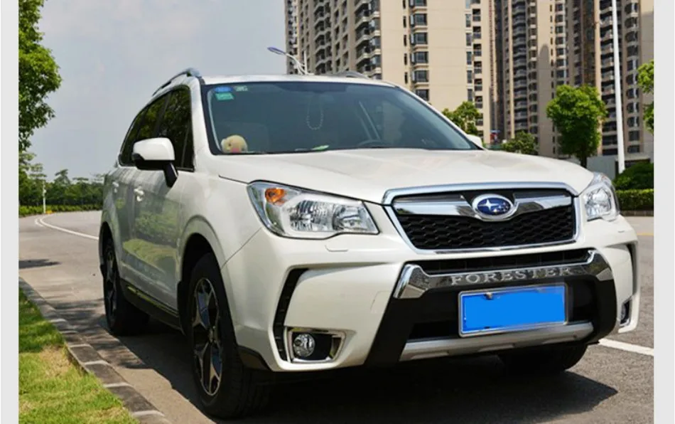  Forester BUMPER GUARD ( Front+Rear ) High Quality Luxury models Auto BUMPER Plate FOR S ubaru Fores