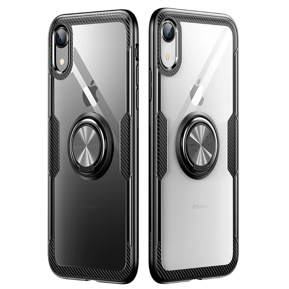 Vothoon чехол для телефона с магнитным кольцом iphone 12 Pro Max 11 Xs Xr 6s 7 8 Plus прозрачный