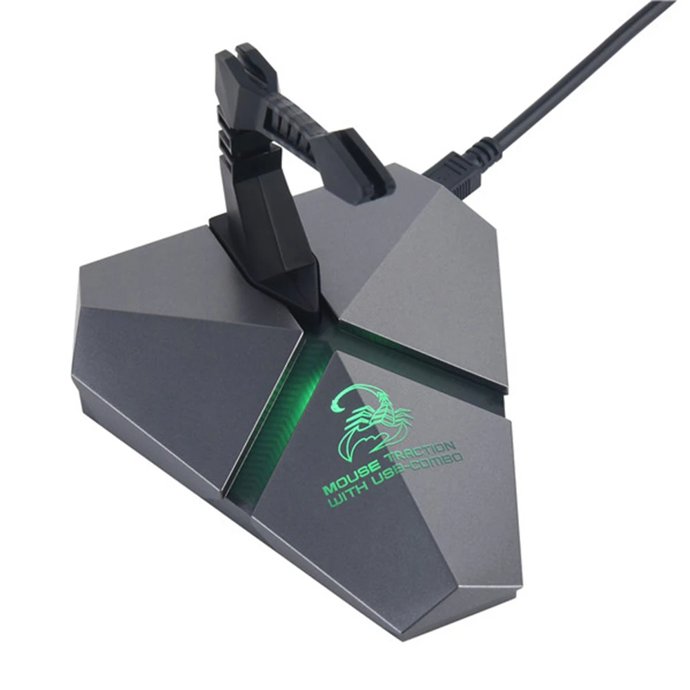 Высокая Скорость 3-Порты и разъёмы usb-хаб 2,0 3,0 данных игровой концентратора Мышь банджи usb-хаб сплиттер устройство для считывания с tf-карт Мышь зажим USB-COMBO со светодиодной подсветкой