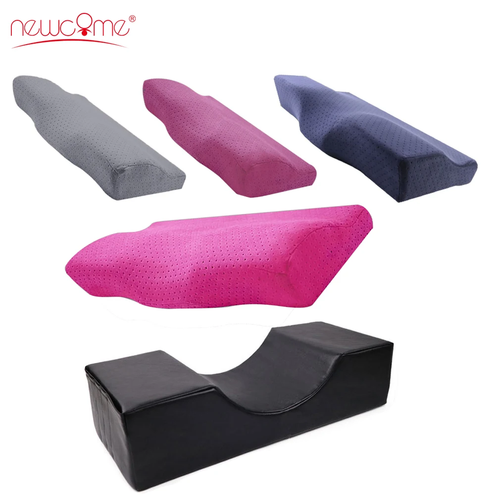 

Eyelash Extension Special Pillow PU Soft Grafted Eyelashes Salon Use Sleeping Use flannel Pillows for Make Up Professionals