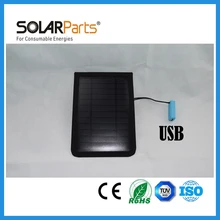 Solarparts 1 pcs 6V 3 5W 580mA Solar Module Portable Waterproof solar power bank Solar Battery