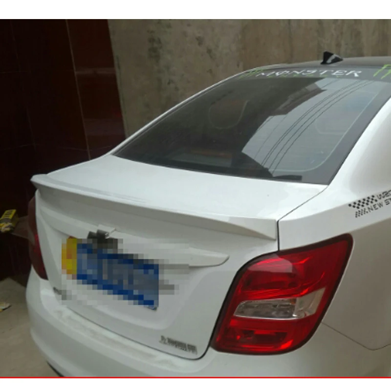 Спойлер для заднего крыла автомобиля Aveo из АБС пластика Праймер цветной задний