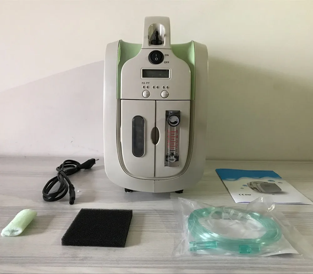  Portable 110V 220V Oxygen Concentrator Multifunctional O2 Generator Oxygen Bar COPD Oxygen Concentr