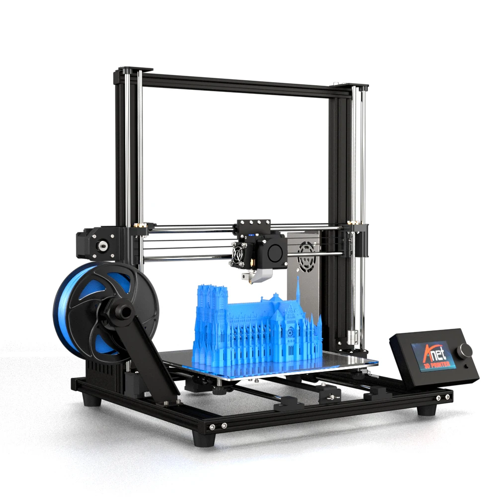 

Anet A8 Plus Reprap i3 3d Printer Upgraded Heatbed with Glass Panel Impresora 3d Larger Printing Size than A8 DIY 3d Printer Kit