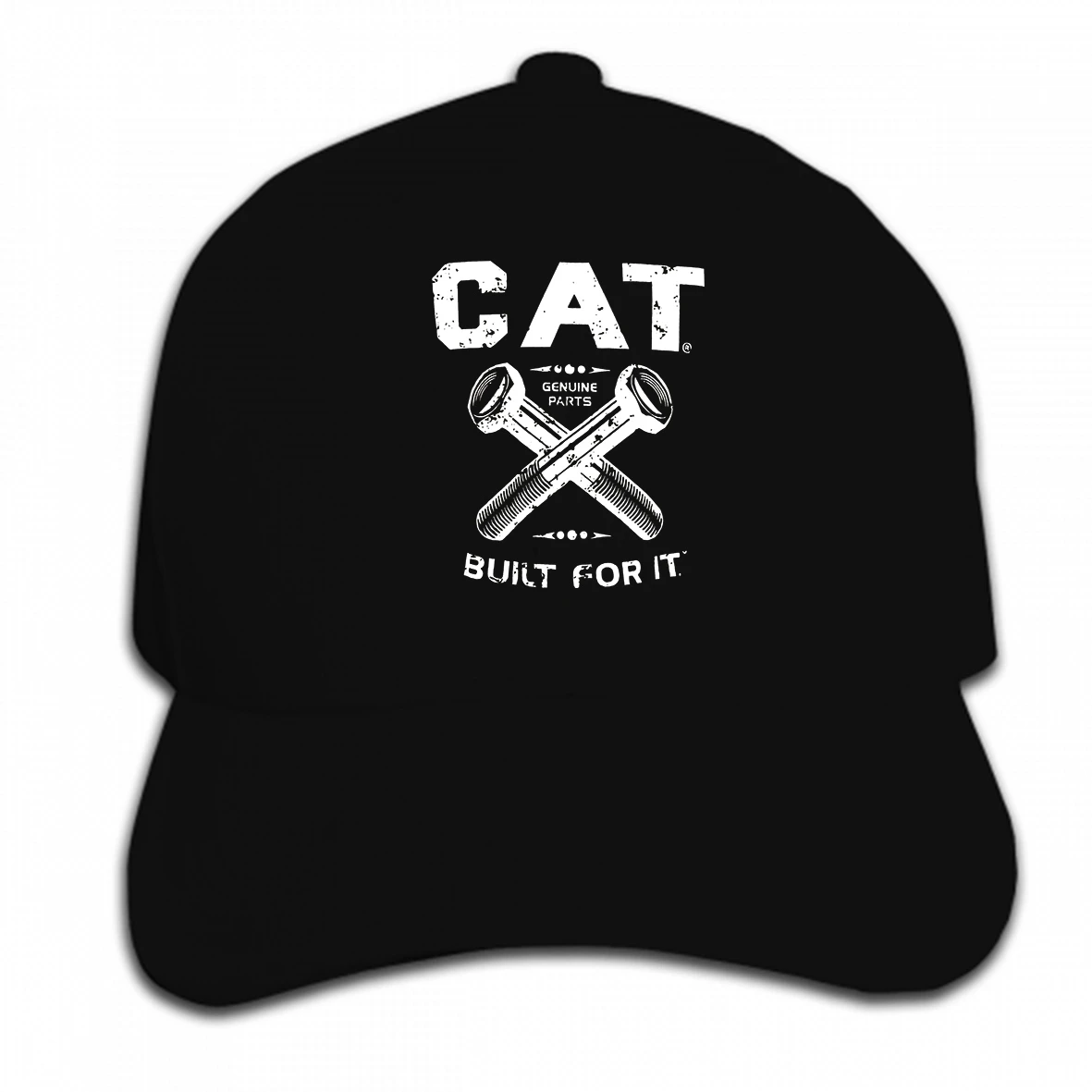 

Print Custom Baseball Cap Caterpillar Men's Bolt Hat Peaked cap