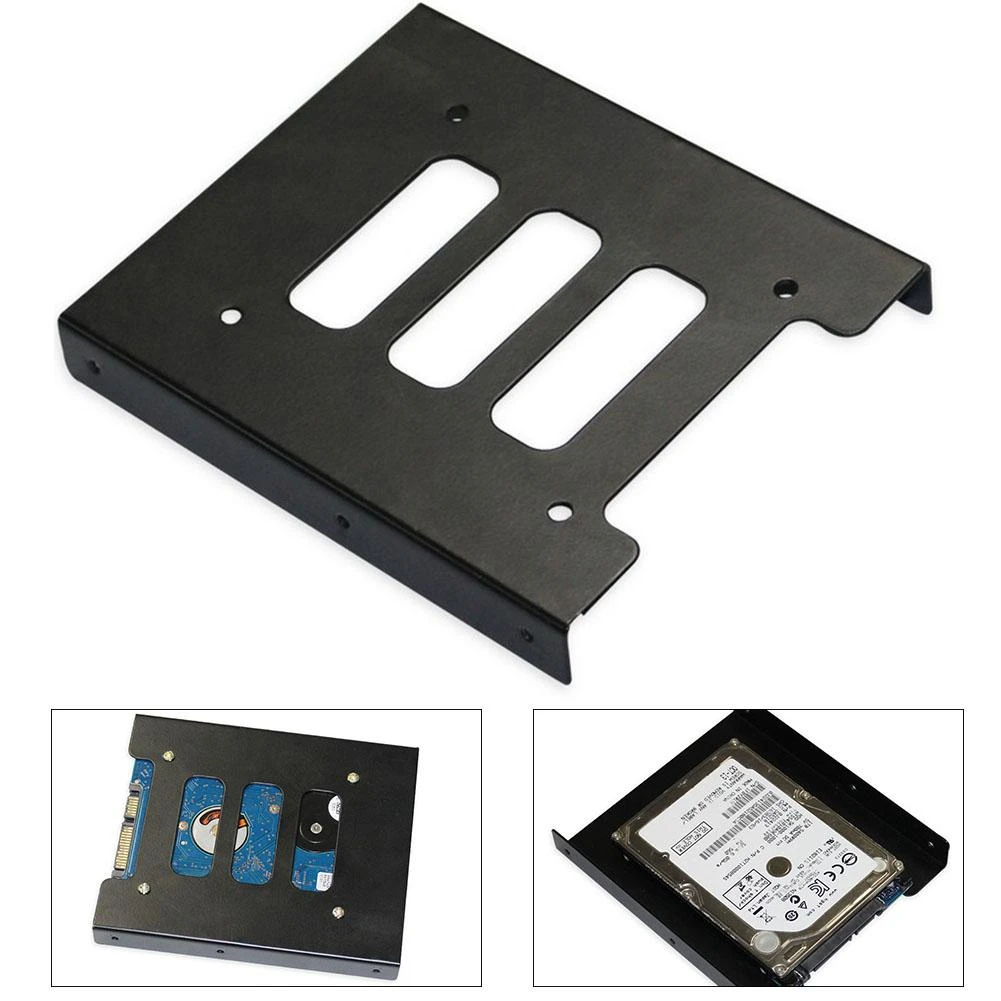 Soporte de para disco duro SSD de 2,5 a 3,5 pulgadas, bandeja disco estado sólido|Adaptadores SSD| - AliExpress