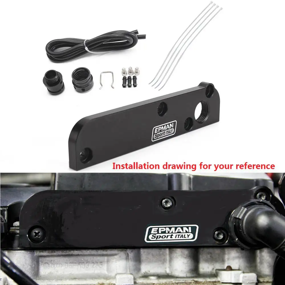 EPMAN Sport PCV Delete Solution Kit w/ Boost Cap for MK5 Golf GTi S3 Leon Cupra TK-PCV1017