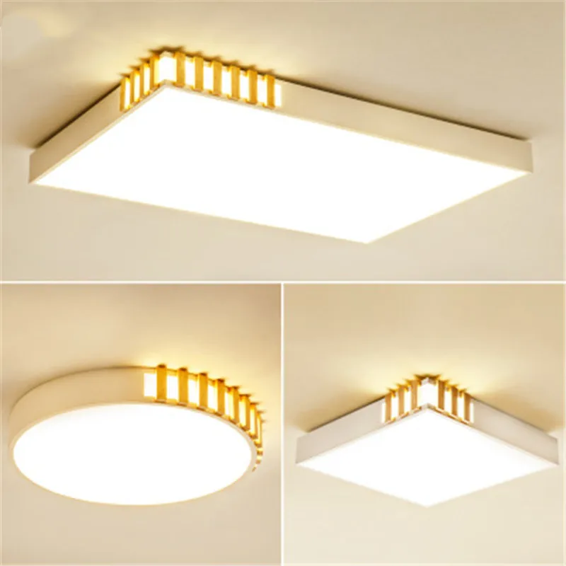 

Nordic Style Bedroom Ceiling Lamp Led Creative Personality Cloakroom Living Room Lamp Modern Minimalist Home Solid Wood Lamps