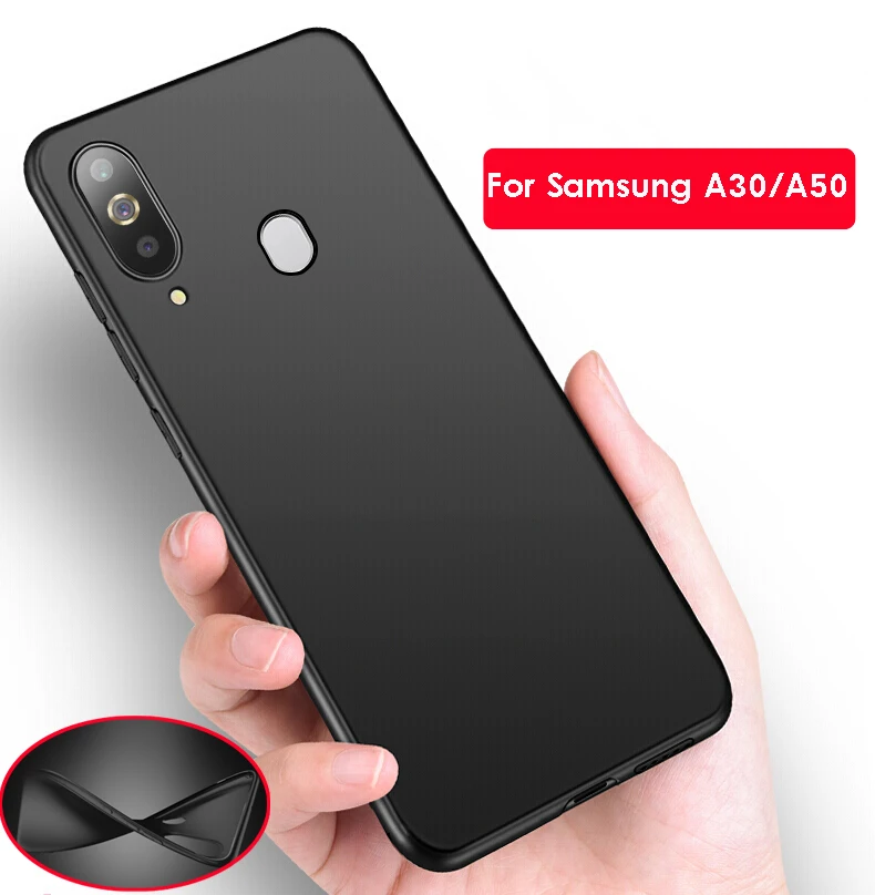 

For Samsung A50 Case Back Cover Soft Silicone Case For Samsung Galaxy A30 Case
