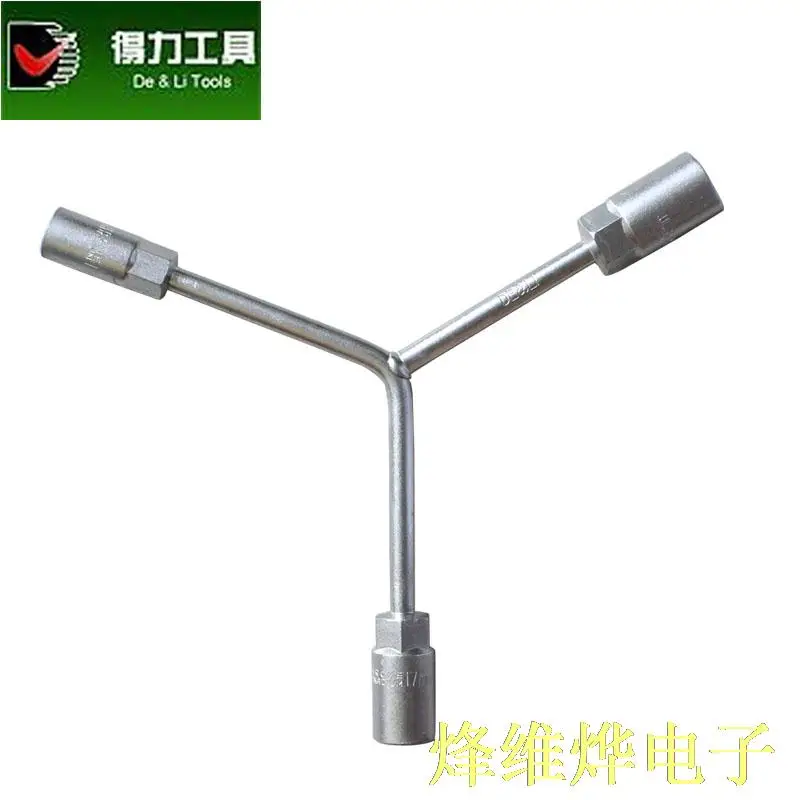 

Tri-socket wrench lengthened Y-shaped hexagonal tube casing board repair tools