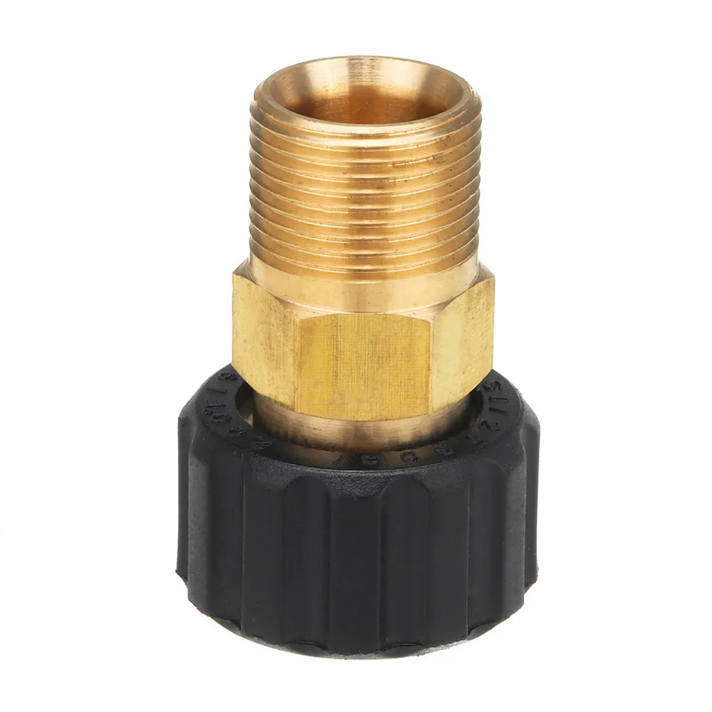 Female M22 15mm To Male M22 14mm Adapter Plug European Coupler 15mm F to 14mm M 