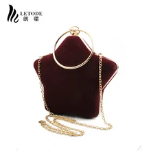 Звезда моды Форма клатч сумка женская бархатная сумочка кошелек телефон сумка цепи вечерние Crossbody сумка