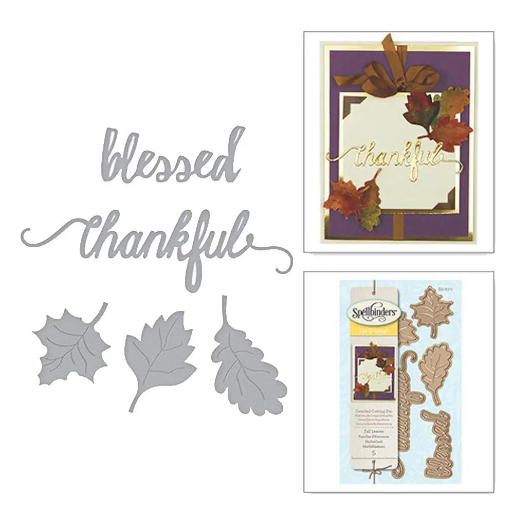 

Hemere 95.6*69mm Fall Leaves Metal Cutting Dies Stencils for DIY Scrapbooking Album Stamp Paper Card Embossing