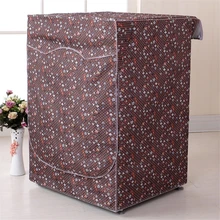 Étanche à laver couvercle de la machine tumbling-lave-boîte machine cas ouverture latérale chiffon anti-poussière pour rondelle soleil protection couverture