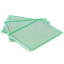5 шт. двухсторонний 5x7 5x7 см Прототип; универсальный FR-4 стекловолокна печатной платы
