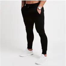 Новые мужские джоггеры Брендовые мужские брюки, тренировочные брюки в повседневном стиле Jogger серые повседневные эластичные хлопковые тренажерные залы фитнес-тренировки