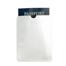 10 шт./лот) против сканирования RFID Блокировка паспорта рукав безопасности алюминиевый протектор блокатор самозащиты