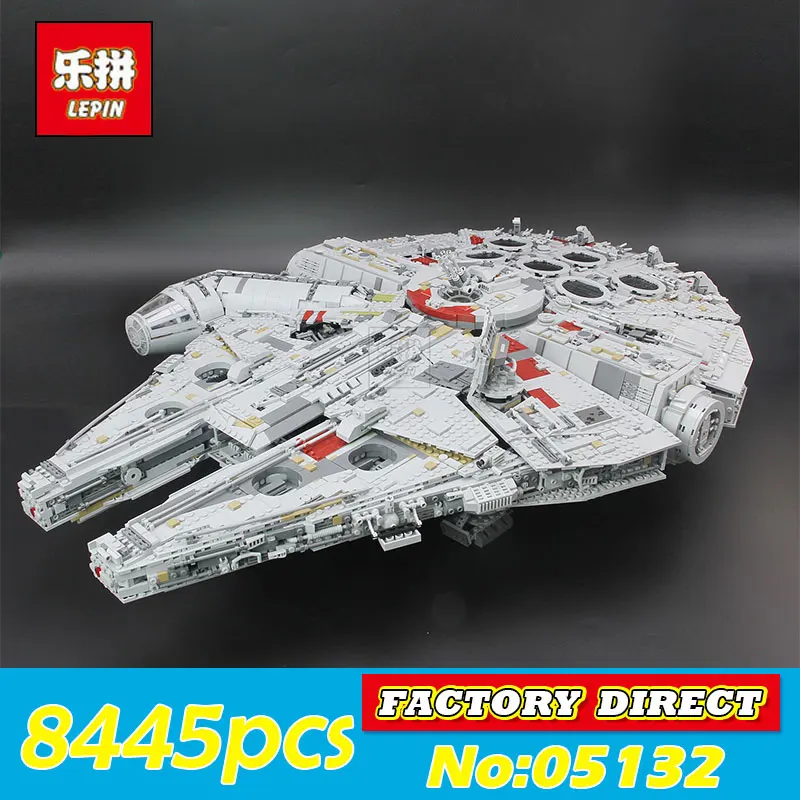 

LEPIN 05132 New 8445Pcs Ultimate Collector's Destroyer Star Series Wars Building Blocks Bricks Children 75192 christmas gifts