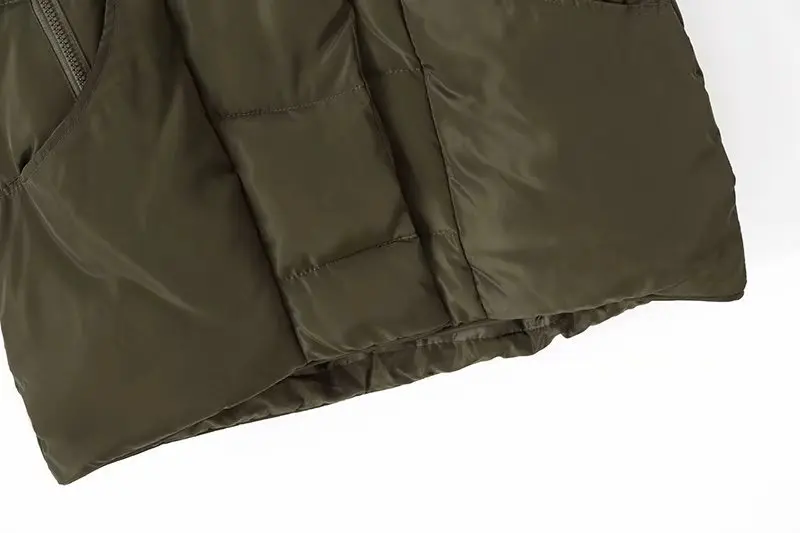 5XL плюс Размер толстый теплый зимний жилет для женщин пуховик хлопковая куртка