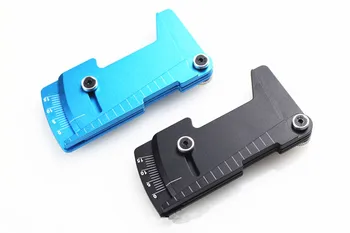 

GWOLVES CNC 1/10 1/8 Adjustable Ruler RC car Height & Wheel Rim Camber Tools RC parts Buggy On-road Tamiya HSP TRAX