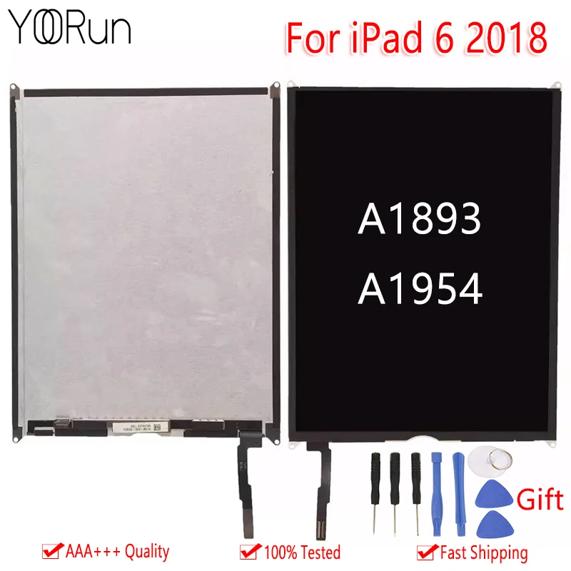 1 шт. Оригинальный дисплей AAA для версии 9 7 2018 iPad 6 го поколения A1893 A1954 ЖК экран