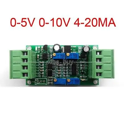 

0-5V 0-10V 4-20mA Load Cell Sensor Module Transmitter Signal Amplifier Broad Transducer