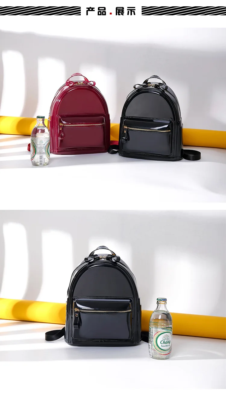 Летний Модный женский маленький рюкзак ярких цветов, женский прозрачный рюкзак, школьная сумка для девочек-подростков, дорожная сумка