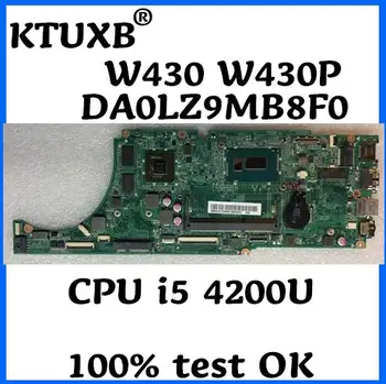 

KTUXB DA0LZ9MB8F0 applies to Lenovo U430 U430P Laptop motherboard CPU i5 4200U GT730M 2G DDR3 100% test OK