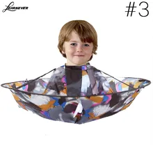 Barber Kids Wrap Hair Cutting Cape Gown Salon Hairdresser Barber Apron Hairdressing Children Haircut Barber Protools 3 Colors