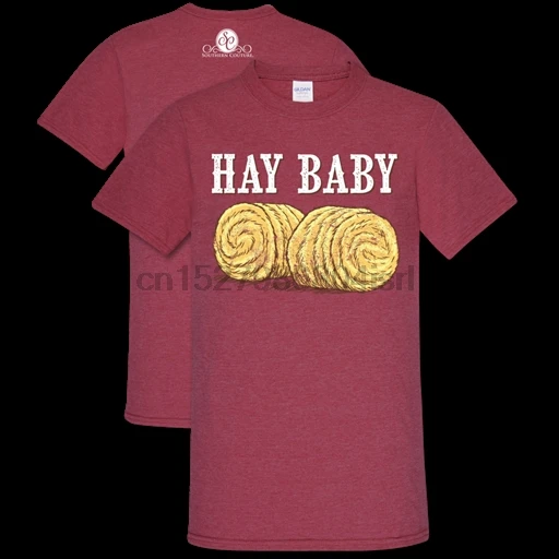

Southern Couture Preppy Hay Baby Soft T-Shirt