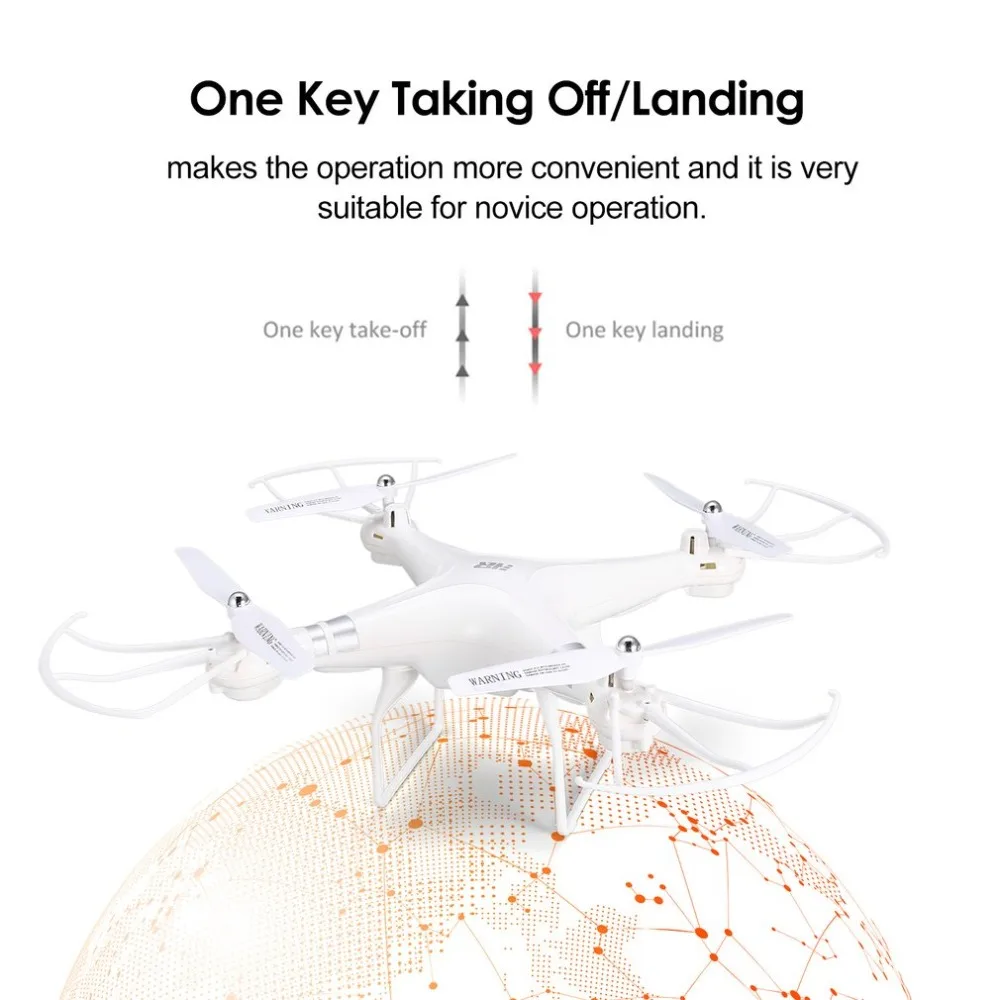 Smart Drone SH5H 2.4G 4CH RC Quadcopter with Altitude Hold Headless Mode One Key Return LED Light Rc Helicopter