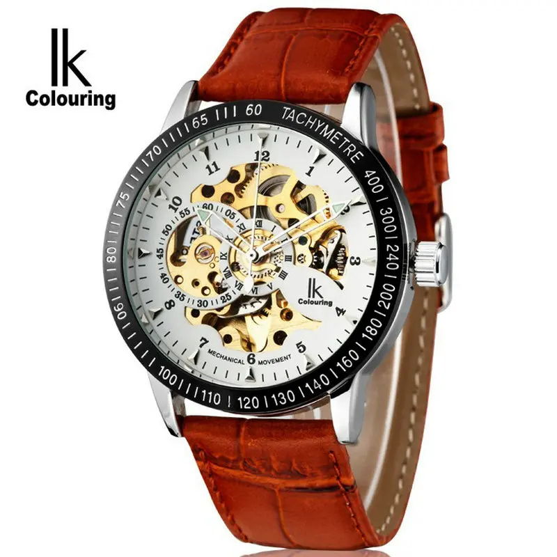 Ik for double faced cutout fully automatic mechanical watch revealed at