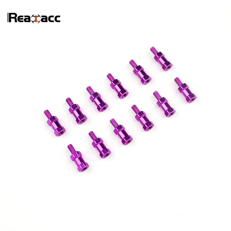 

12PCS M3*10+6 M3 CNC Aluminum Alloy Hex Hexagon Standoff For RC Models Quadcopter Toys DIY Spare Part Tools Flight Controller