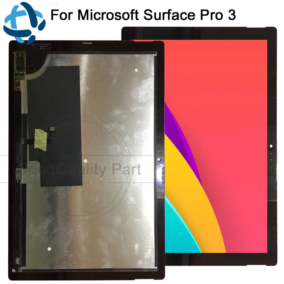 

100% tested for Microsoft Surface Pro 3 Tablet LCD Screen Touch Digitizer Display Pro3 (1631) Panel TOM12H20 V1.1 LTL120QL01 003