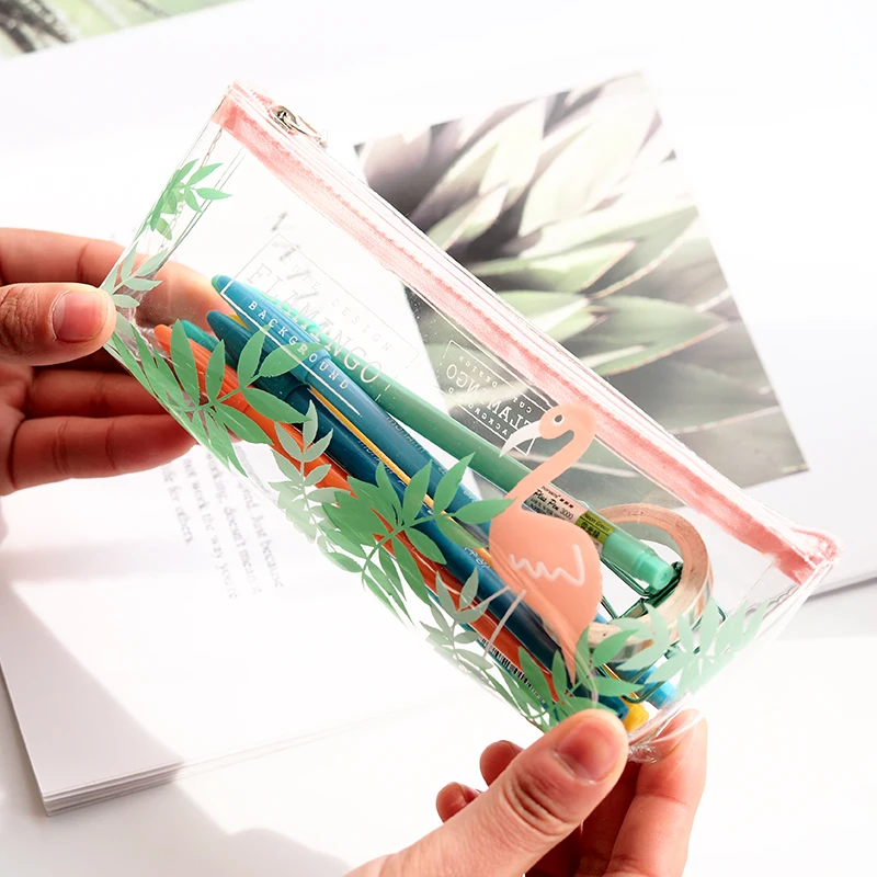 

New 1 pcs Bird Pencil Case Quality School Supplies Stationery Gift Pencilcase School Cute Pencil Box School Tools