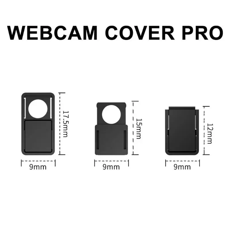 Alloet черный 3 шт./лот пластиковая веб-камера крышка защиты конфиденциальности для настольного ноутбука телефона пластиковые камеры защитная лента