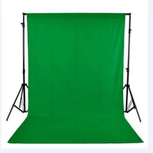 Огромный Размер 2x3 м(7x10 футов) хлопок муслин фото фон фотографии фоны студия видео зеленый экран фон