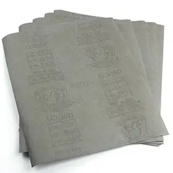 9 "x 11" 5 листов песок Бумага 3000 Грит Водонепроницаемый Бумага Wet/Dry карбида кремния