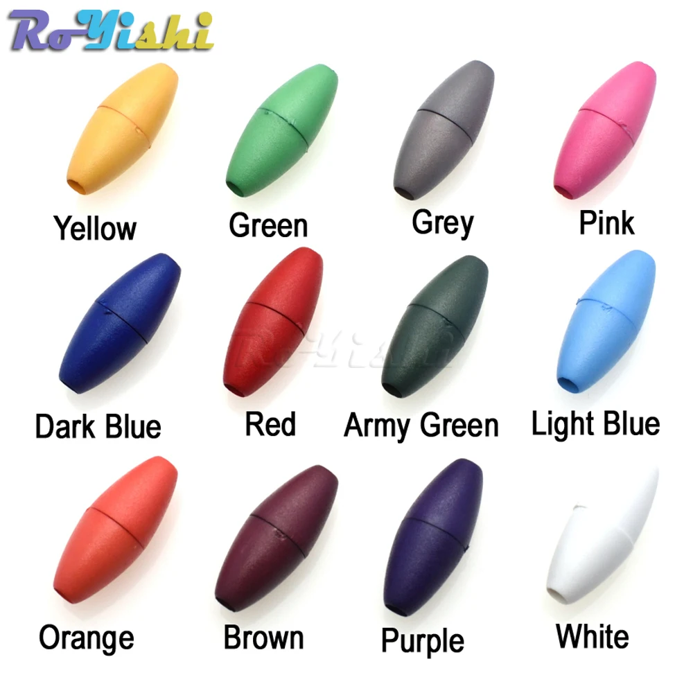 

100pcs/pack Mix Colors Plastic Lanyard Safety Breakaway Pop Barrel Connectors For Ribbon Lanyards Cord Lock Stopper