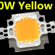 50 шт. 10 Вт светодиодный чип Встроенный высококачественный мощность 10 Вт светодиодный бусины 10W желтый светодиодный чип-диод 5 V-7 V 2800lm