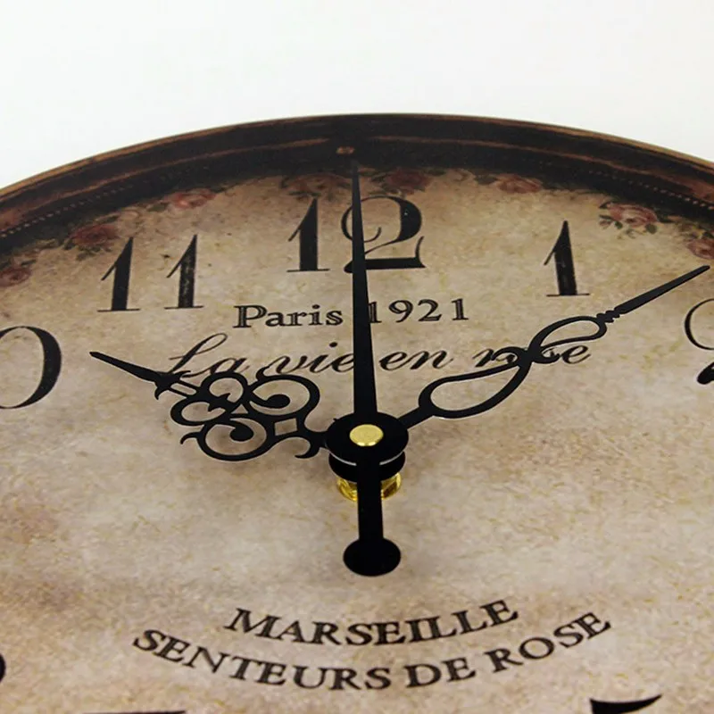 Часы настенные винтаж часы для дома немой часы настенные большие гостиная настенные часы для гостинной