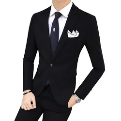 Высококачественные мужские костюм комплект из двух предметов (мужчины пиджак с жилет и брюки) Азиатские размеры s M L XL XXL XXXL мужские костюмы