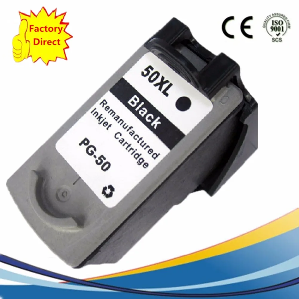 PG-50XL PG50XL PG 50 XL 50XL PG-50 PG50 восстановленные чернильные картриджи Pixma MX300 MX310 FAX JX200 JX201