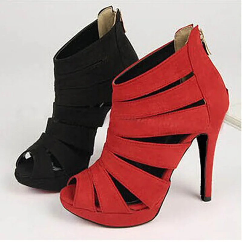 Cheap Red High Heels - Qu Heel Cheap Red High Heels - Qu Heel