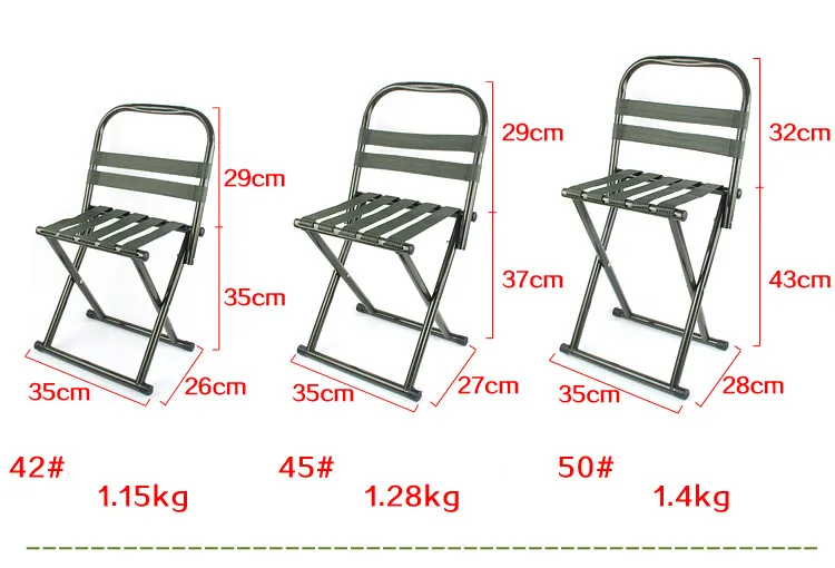 Уличный складной стул многофункциональный портативный утолщенный задний стул для рыбалки складной стул для путешествий на открытом воздухе обеденный стул