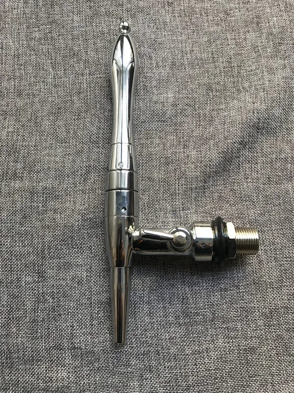 beer Stout Faucet with stainless Handle Draft Beer Dispensing Nitrogen