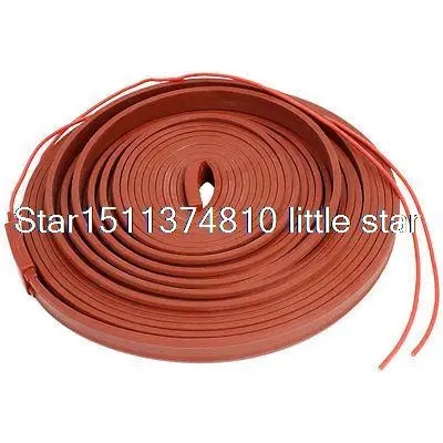 

15mm Wide 10M 32.8Ft Length Waterproof Silicone Band Heater Strip 380V